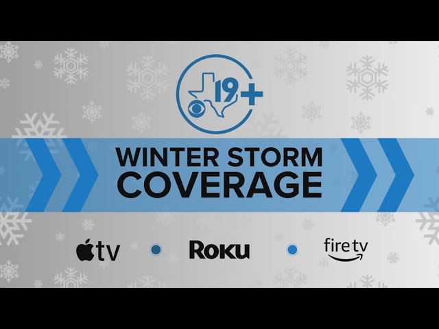 WATCH NOW: CBS19 has live team coverage as wintry weather heads toward East Texas