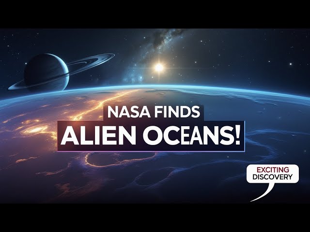 NASA’s James Webb Telescope Discovers Possible Life on Water Worlds | Alien Oceans