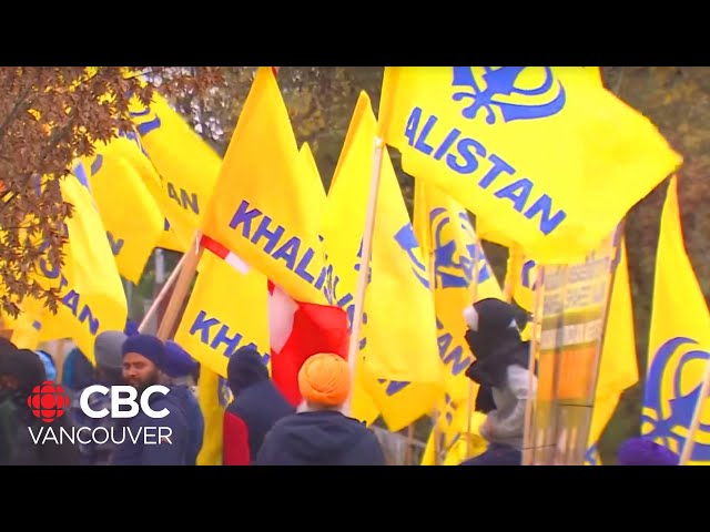 3 arrested after protests at Hindu temple in Surrey