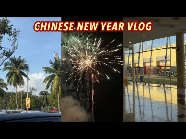 农历新年vlog（春节）🧨🍚🥢2025 Chinese New Year Vlog：拜年CNY’s visit🧧烟花Firework🎆🎇火锅Hot pot🍲看电影🍿🎞️Golden hour🌇🛍️☁️