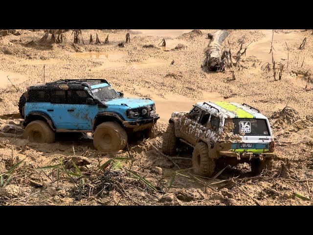 1/10 SCALE RC Trailing  || TRACK Bukit Cinta Balikpapan // 4x4=16