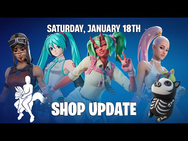 NEW SKIN NEMIA | ARIANA GRANDE IS BACK | RAZOR RAE | SYNTH STAR #fortniteshop #fortniteshopnow