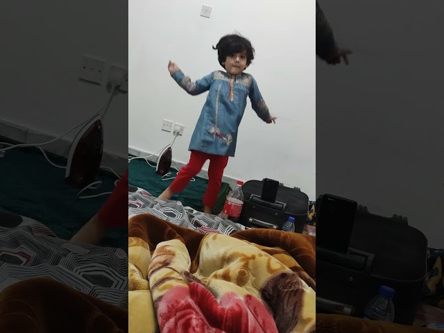 Baby Dancing on Saqi Saqi re Saqi Saqi Song - Slide and Swing #amnayt