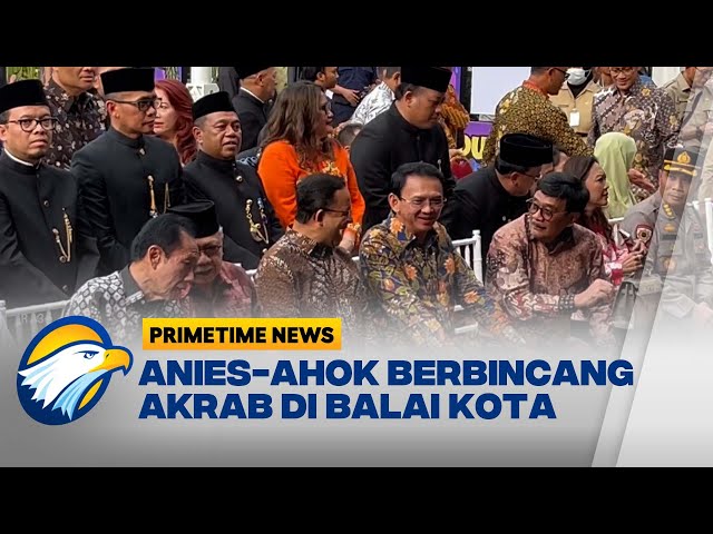 Anies-Ahok Bercengkerama Akrab di Balai Kota [Primetime News]