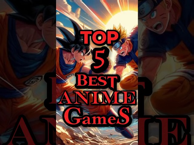 Top 5 best anime games for Android #shorts