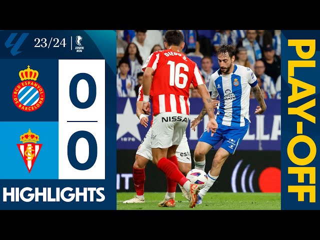 ⚽ RESUM SEMIFINAL PLAY-OFF (TORNADA) | Espanyol 0-0 Real Sporting | #LaLigaHighlights