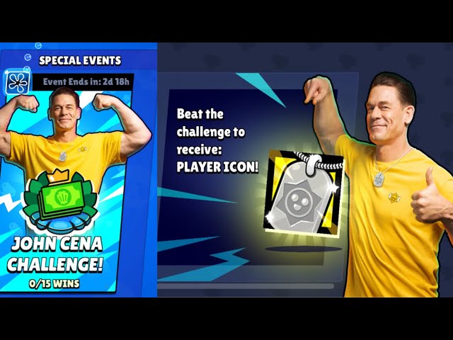 Event John Cena ! Brawl stars ⭐️