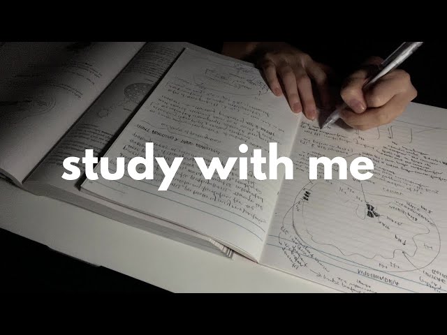 ✒️ 2.5 HR STUDY WITH ME, NO BREAK, NO MUSIC - study motivation