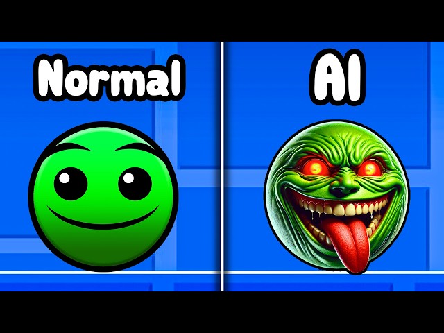 We Recreated Geometry Dash Using AI...