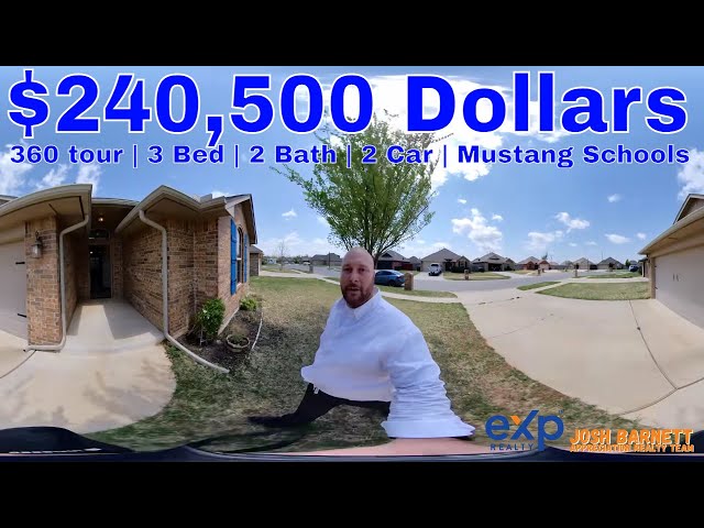 Moving to and Living in Mustang Oklahoma | 360° Home Walk Through