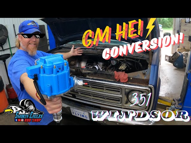 HOW TO Upgrade your 351 Windsor to a GM HEI Distributor! #vanlife  #affordable #upgrade #conversion