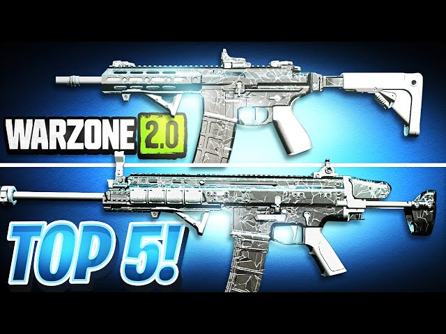 new TOP 5 META ASSAULT RIFLES AFTER UPDATE in WARZONE 2! (Warzone Meta Loadout)