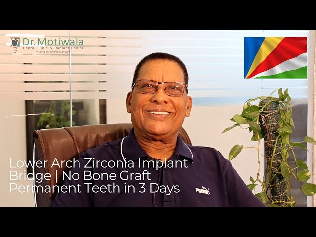 Rath from Africa | 5 years review | Full Arch Zirconia Implant Bridge | Lower Zirconia Arch Implant