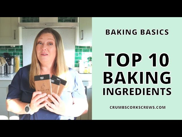 TOP 10 Essential Baking Ingredients for Beginners | Baking Basics for Home Bakers