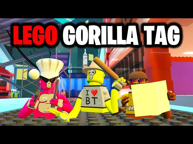 LEGO Gorilla Tag is INSANE...