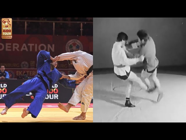 Judo sweeps VS Sambo sweeps (shoes and barefoot)