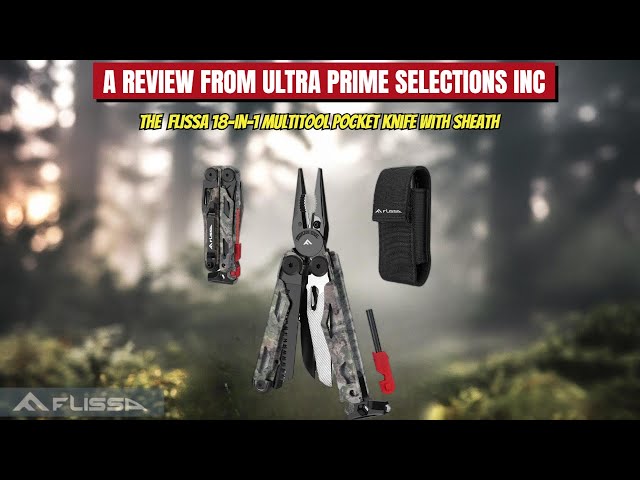 FLISSA 18-in-1 Multitool Review Affordable, Durable, and Ready for Anything | Ultra Prime Selections