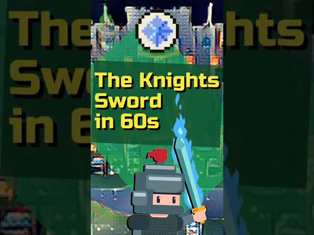 The Knights Sword OSRS Guide in 60s! #SHORTS