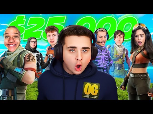 Best & Funniest Moments from Lacy's $25,000 OG Fortnite Tournament (Multiple POVs)