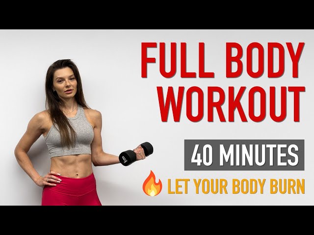 40 Minute Intensive Full Body Workout With Dumbbells