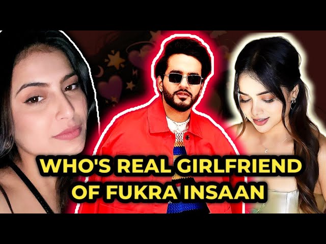 Finally Fukra insaan's propose girlfriend reveal | who's Real girlfriend of fukra insaan?