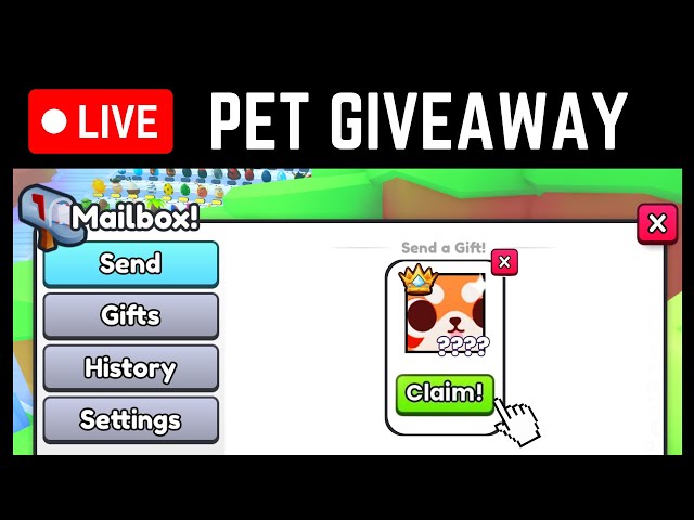 🔴 LIVE 🔴 - HUGE GIVEAWAYS EVERY 5 SUBS In Pet Simulator 99! |Giveaways|