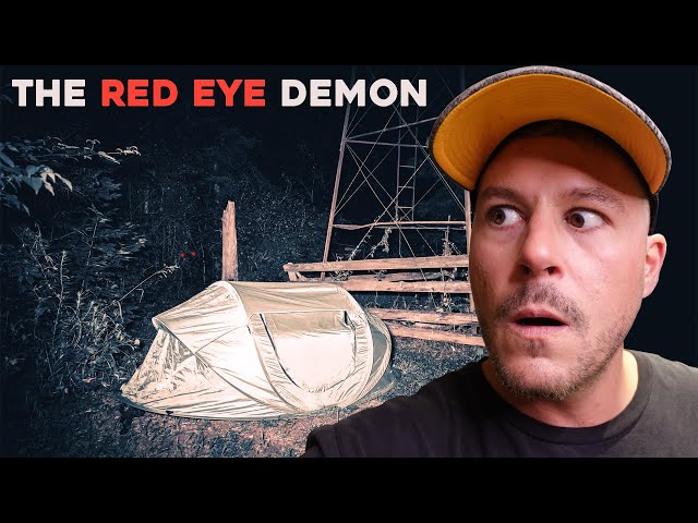 (VERY SCARY) TERRIFYING CAMPING TRIP in the RED EYED DEMON FOREST