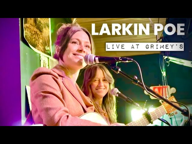 LARKIN POE | Grimey’s Music | Acoustic Live In-Store Performance | Nashville | 1/25/2025