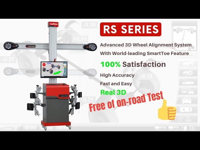 Lawrence Crown Series X3D Wheel Alignment Machine Operation Video