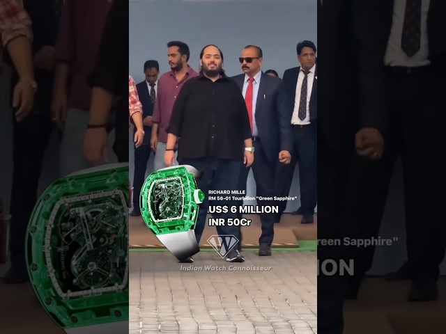 Indian Billionaire's Son Bought Audemars Piguet $8,000,000 Watch