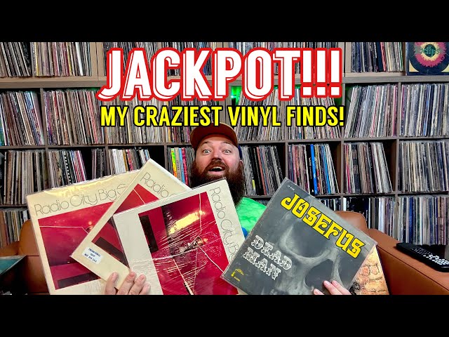 I Hit The Vinyl JACKPOT! My Craziest Finds Ever!