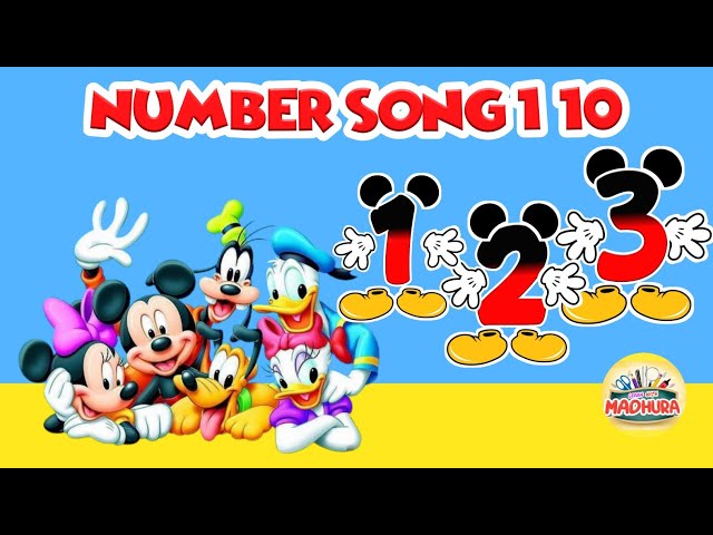 Numbers Song 1-10 | 10 Little Numbers