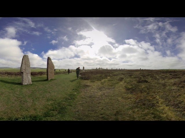 Ring of Brodgar, Orkney - 360 Video [Royalty Free Stock Footage] $350 [4K VR Stereoscopic 3D]