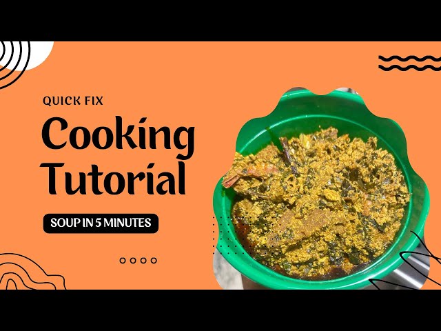 How to make Easy Egusi Soup ! #easyrecipe #egusisoup #nigeriansoup