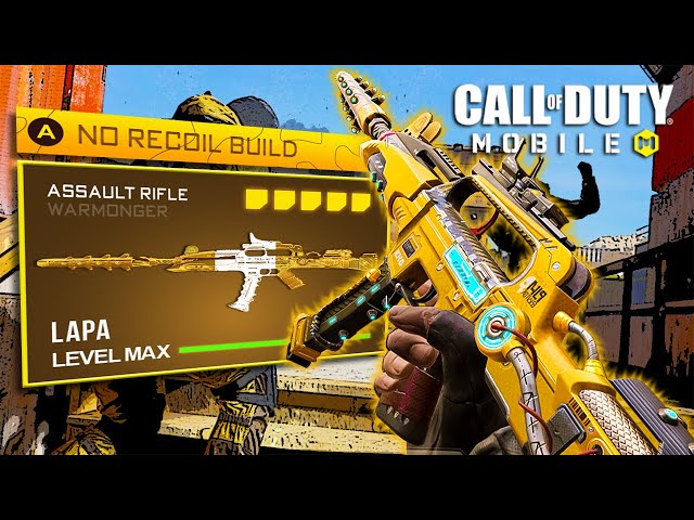 LAPA NO RECOIL CLASS IN COD MOBILE