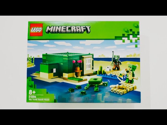 LEGO 21254 MINECRAFT The Turtle Beach House