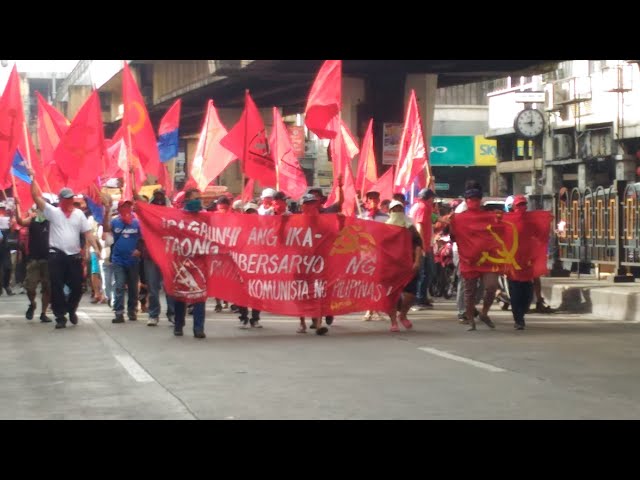 Revolutionary Council of Trade Unions March for CPP 50th Anniversary