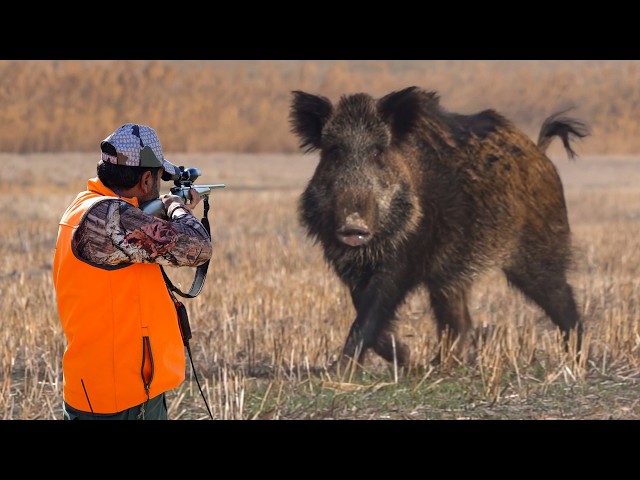 GIANT MONSTER BOARS: PERFECT SHOTS, FEARLESS DOGS, BEST HOG HUNTS!