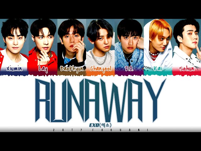 EXO - 'RUNAWAY' Lyrics [Color Coded_Han_Rom_Eng]