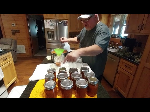 CANNING OUR FROZEN ROMA TOMATOES 2024