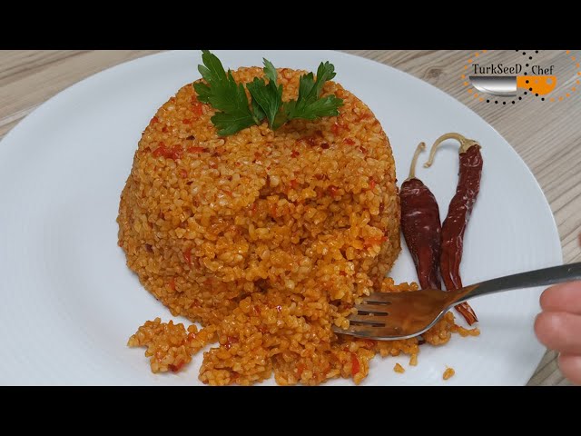 Turkish Bulgur Recipe | like at the restaurant [Subtitled]