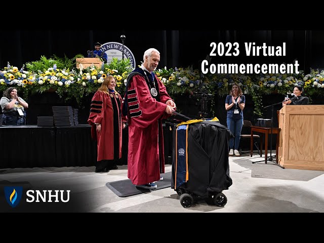 Virtual Commencement, Saturday, Dec 9 at 2pm ET: Fall 2023 Ceremony