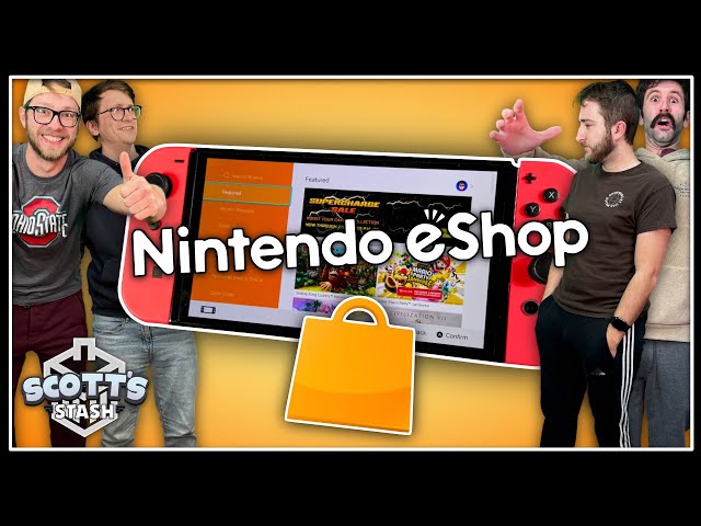 Scott, Sam, Dom, Justin and the Great Nintendo eShop Challenge