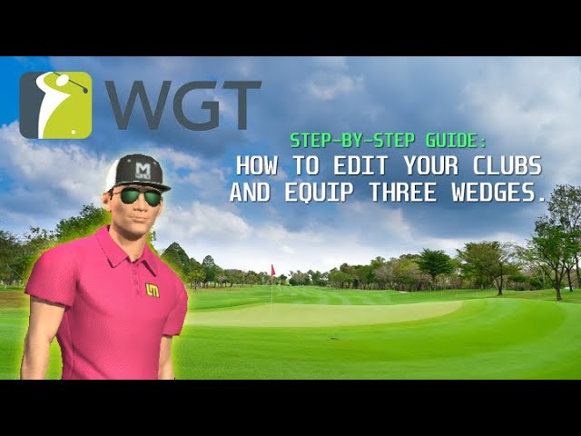 WGT Golf. How to equip THREE wedges in your bag.