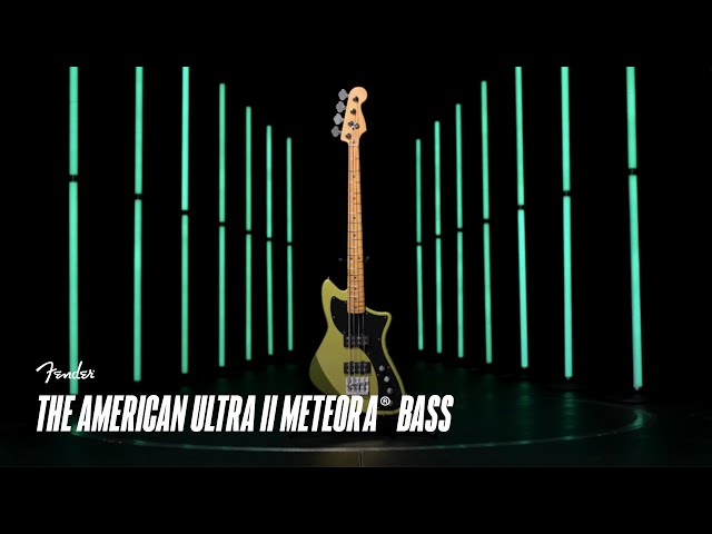 Exploring The American Ultra II Series Meteora Bass | Ultra II | Fender