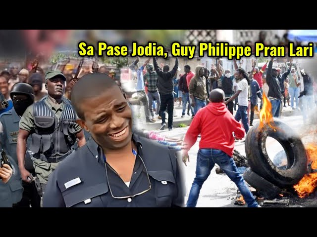 21 avril 2024 Sa Pase Jodia Guy Philippe Pran Lari ak BSAP Anpil Kout Bal Tire, Nèg Yo Bloke Caricom