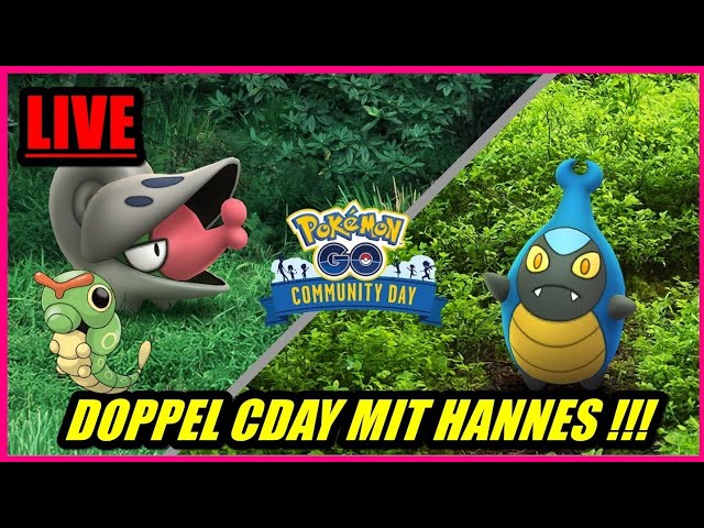 (🔴LIVE) ✨ Shiny ✨ Schnuthelm & Laukaps Community Day !!! | Pokémon GO Deutsch # 3268