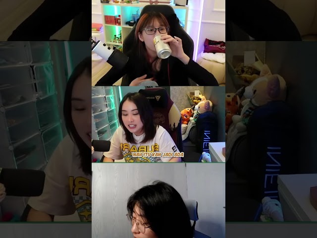 gua ngomong sama yuka nyambung2 aja kok #michelle #streamer #shorts