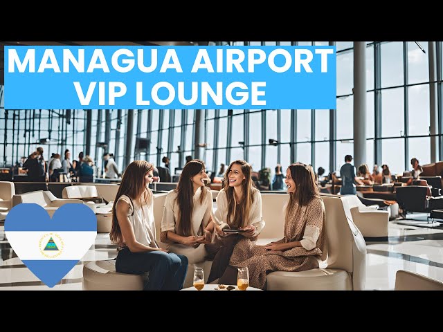 VIP Lounge at Managua Airport 🇳🇮 Nicaragua