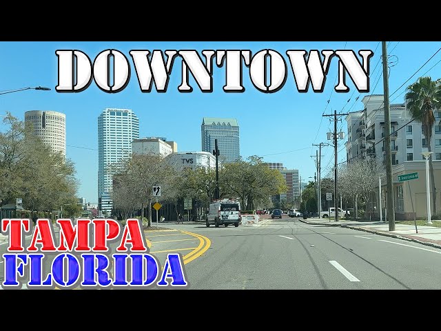 Tampa - Florida - 4K Downtown Drive - 2024